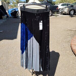 BCBG MAXAZRIA Skirt BCBG MAX AZRIA Elastic Waist NOSWT Velvet Look XS